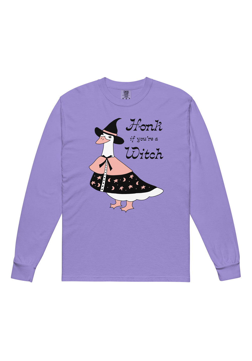 Honk If You're A Witch Long Sleeve Tee
