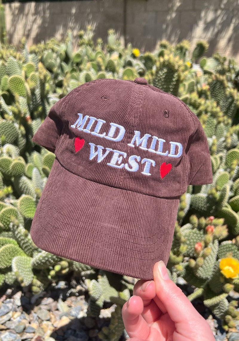 Mild Mild West Corduroy Hat by kaeraz cowgirl heart southwest