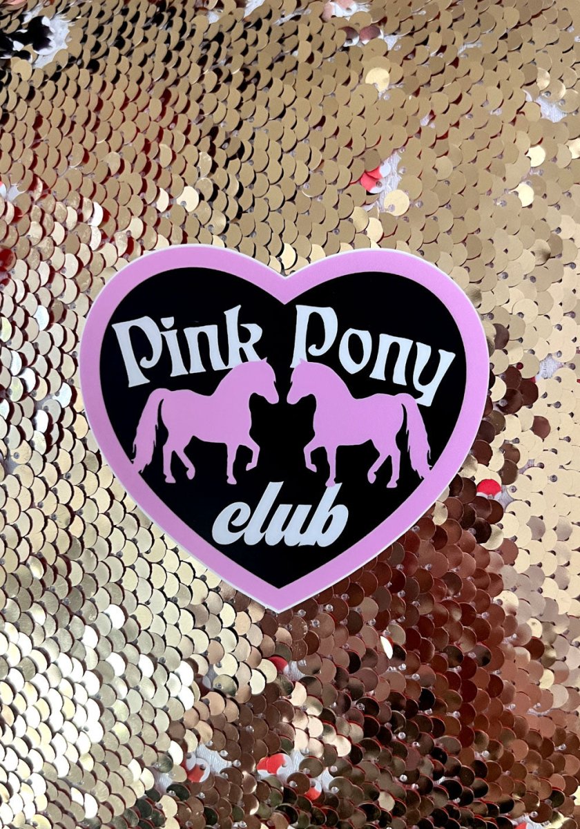 Pink Pony Club Sticker by kaeraz chappell roan lesbian midwest princess