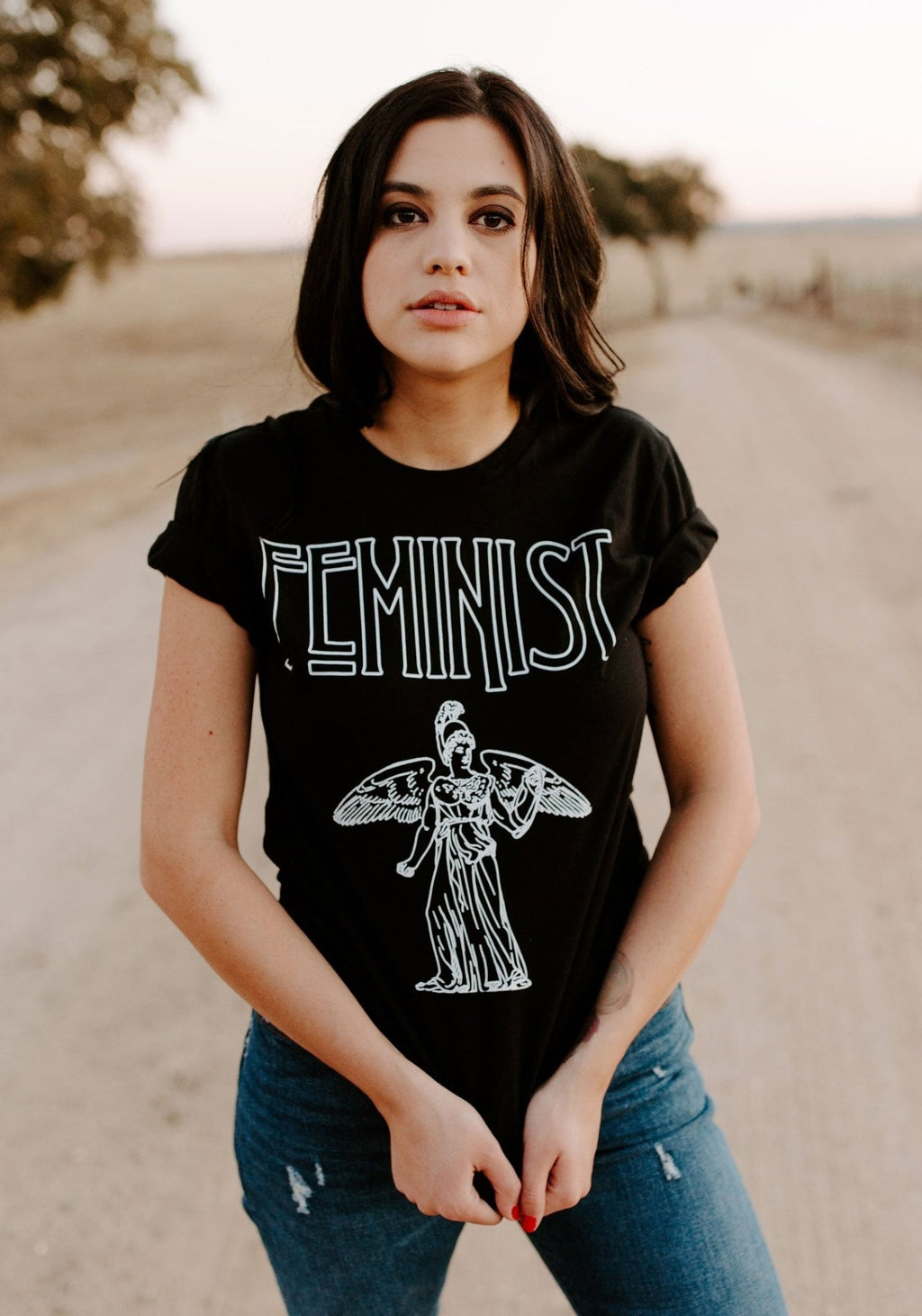 womens band tees