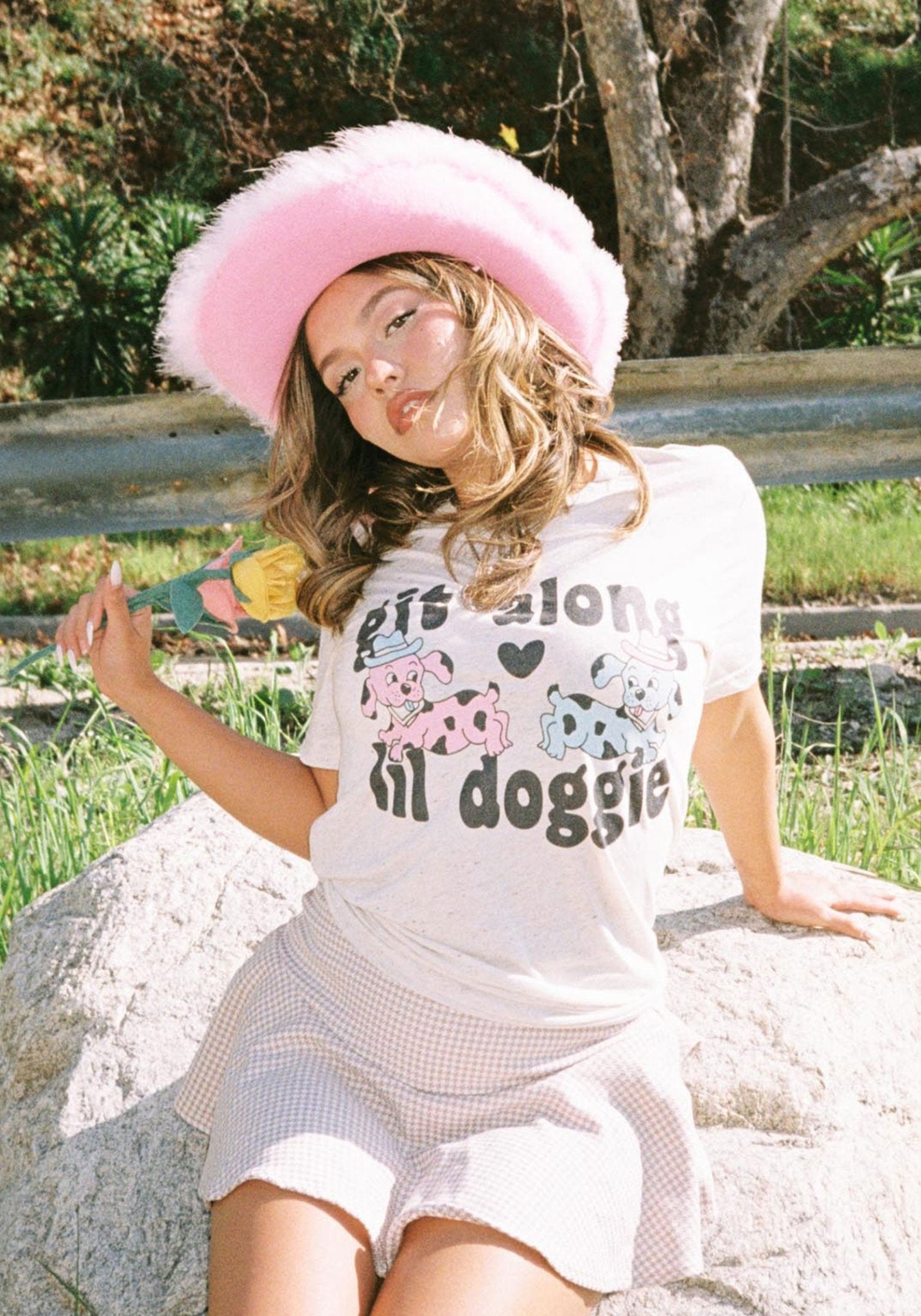 Git Along Lil Doggie Tee by kaeraz cowboy cowboy hat cowgirl