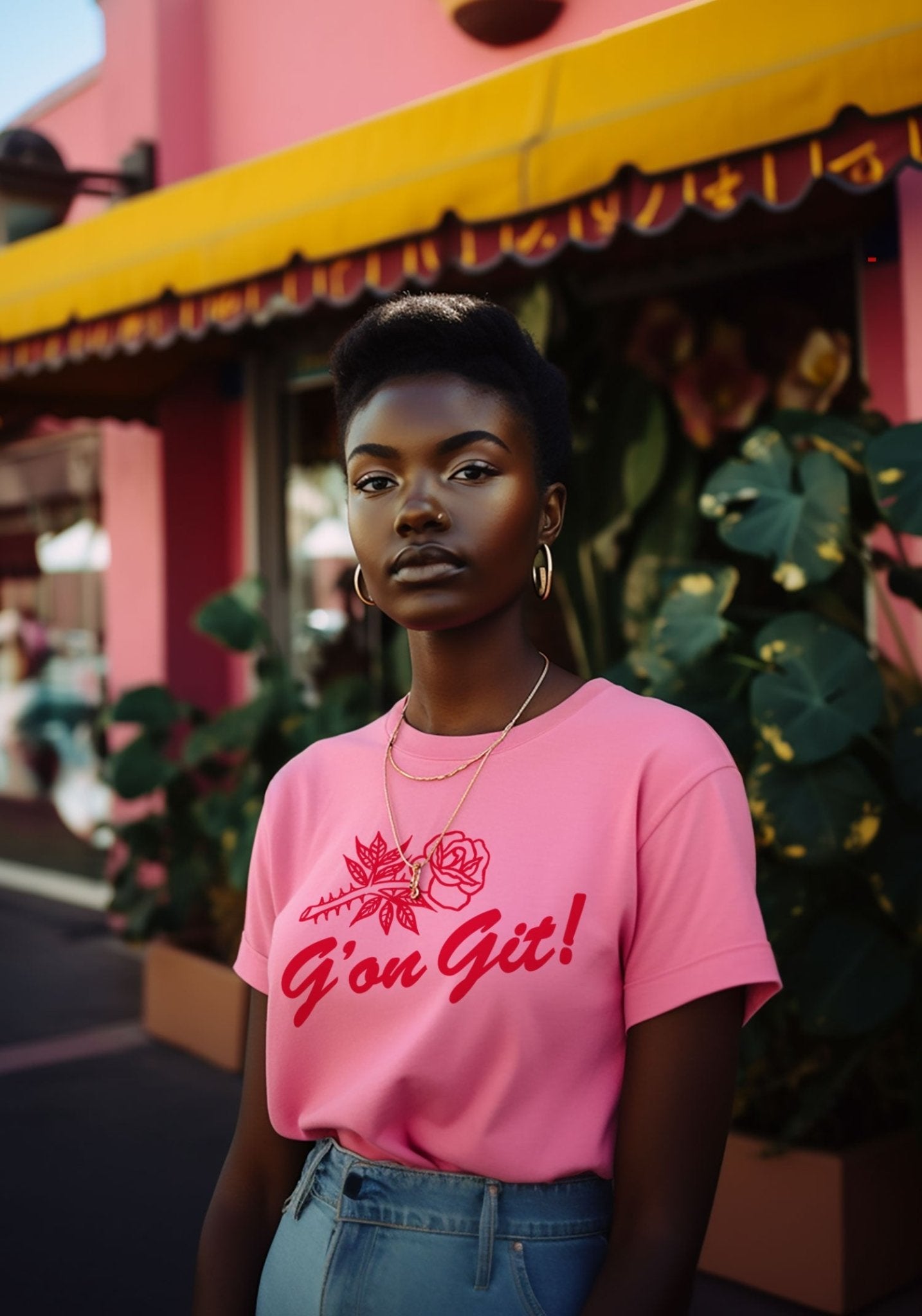 G'on Git Tee by kaeraz country cowgirl get outta here