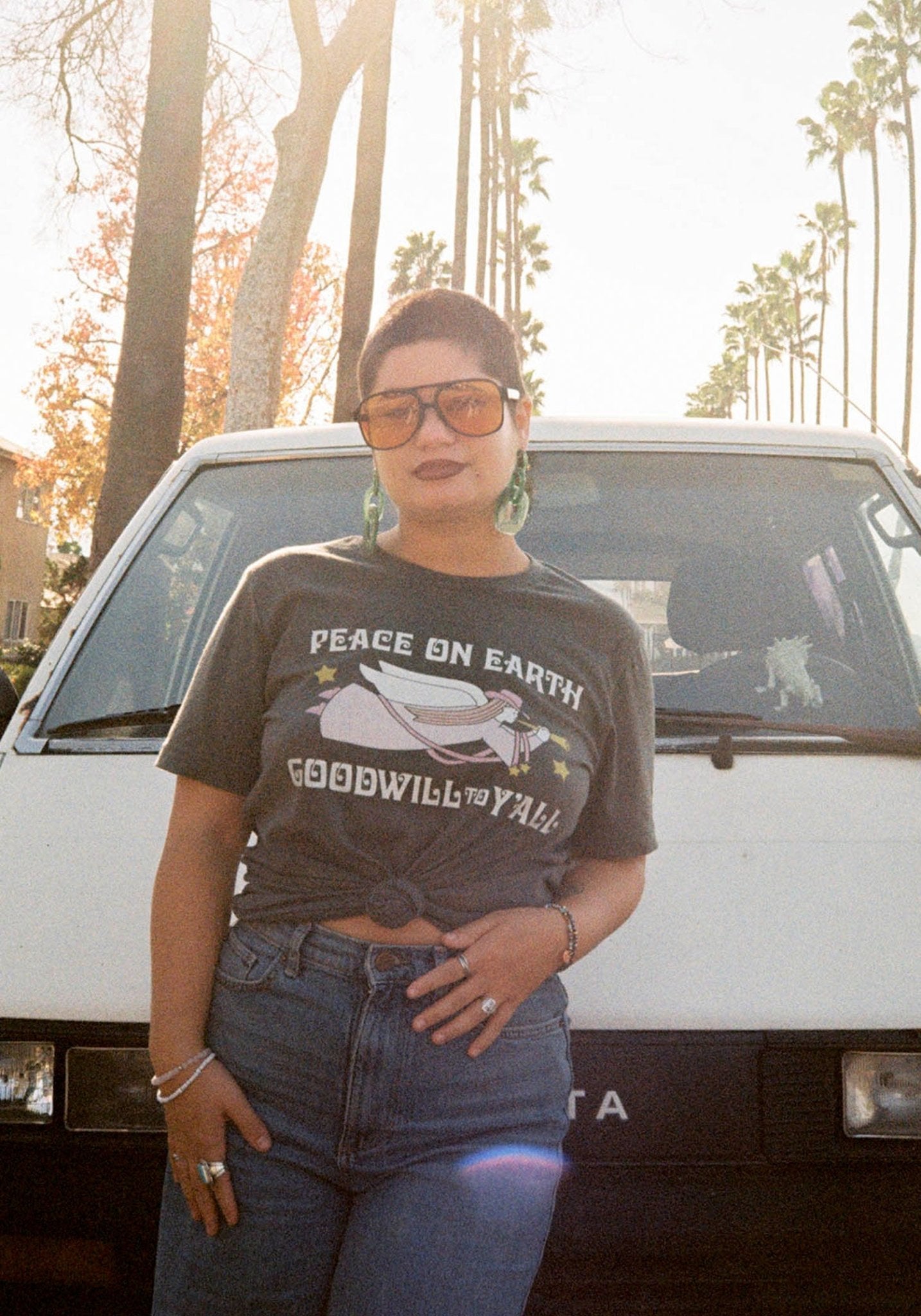 Goodwill To Y'all Tee by kaeraz angel angels christmas