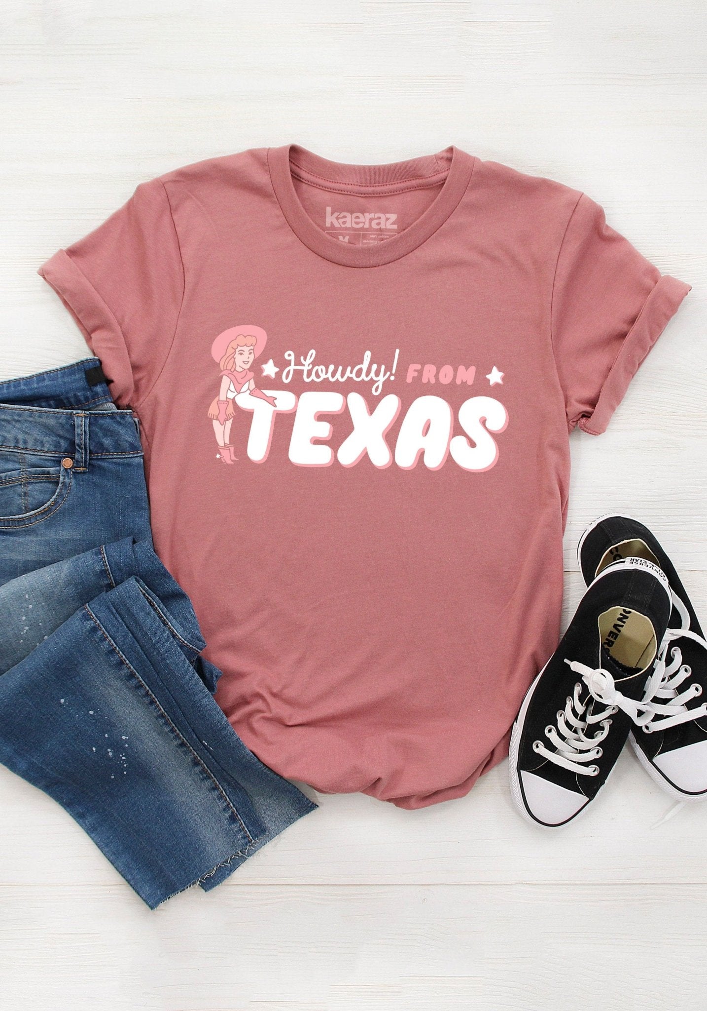 Howdy From Texas Tee by kaeraz austin austin tx country