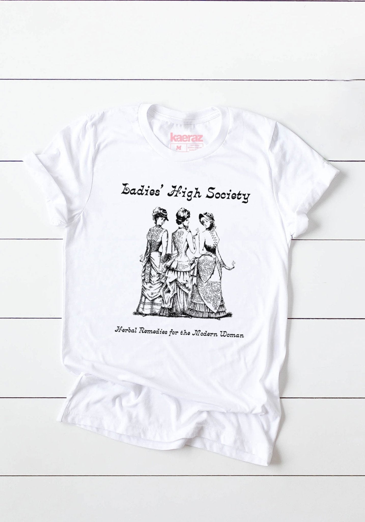 Ladies' High Society Tee by kaeraz blunt cannabis get high