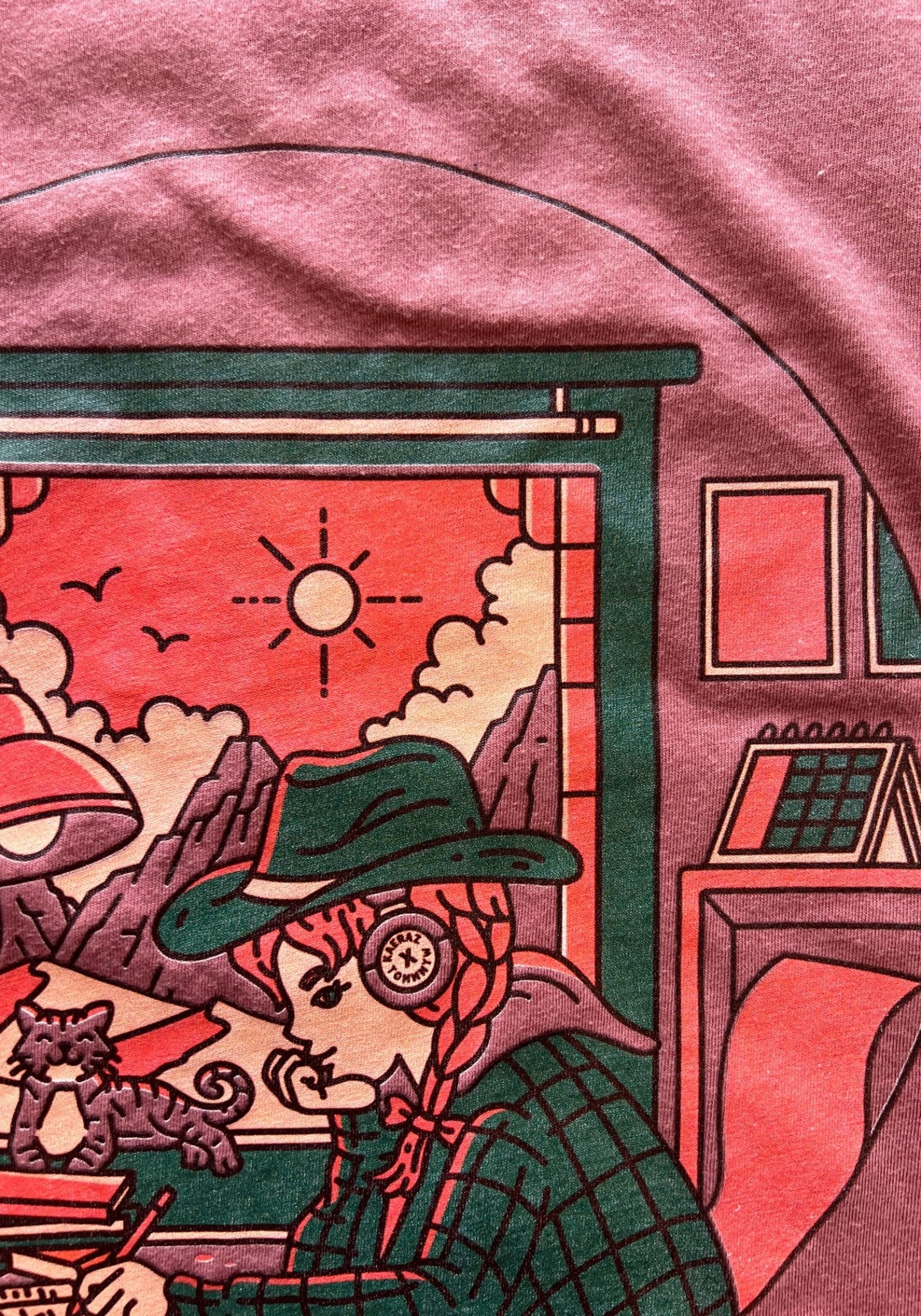 Lofi Cowgirl Tee by kaeraz arizona chill chillin