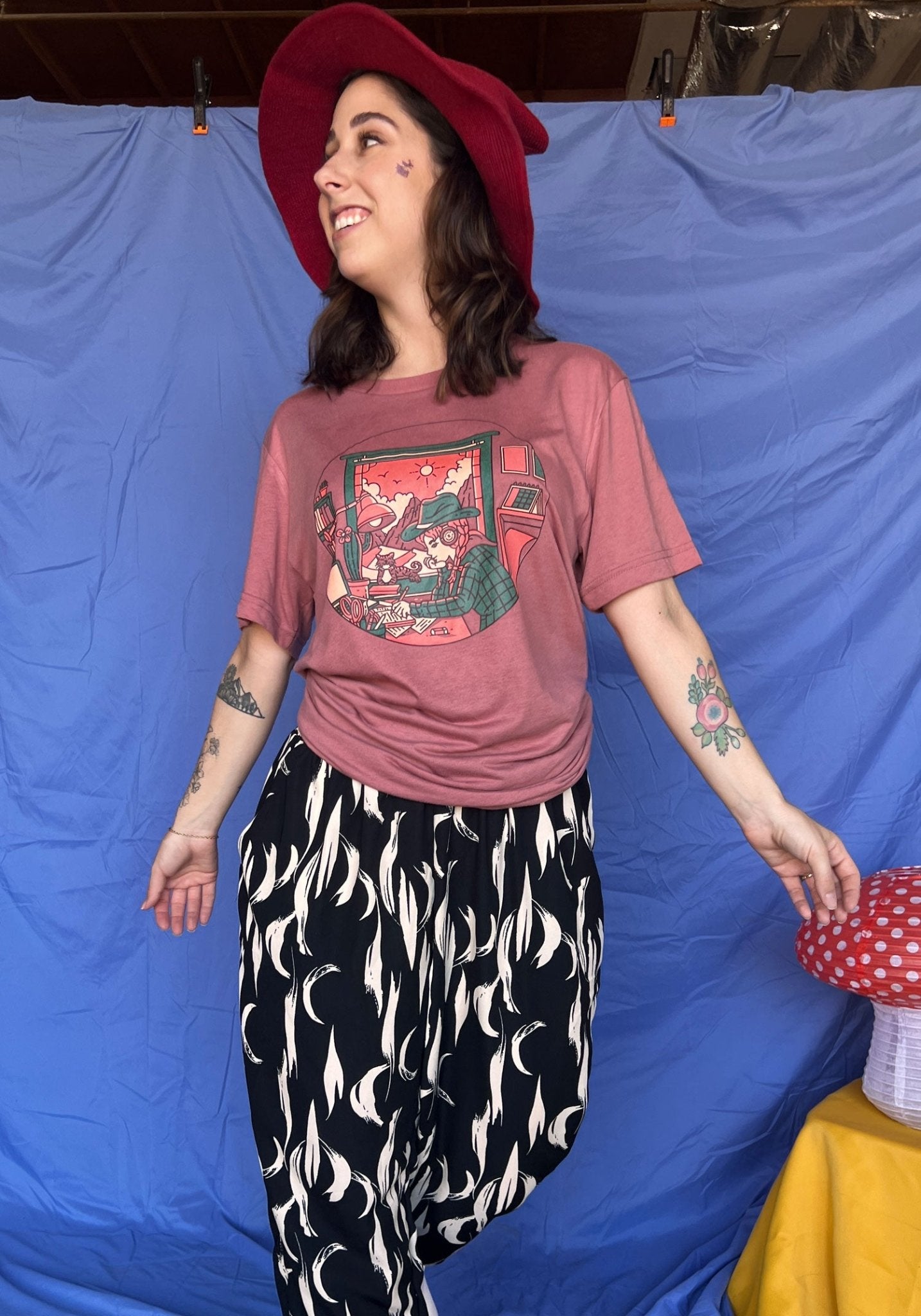 Lofi Cowgirl Tee by kaeraz arizona chill chillin