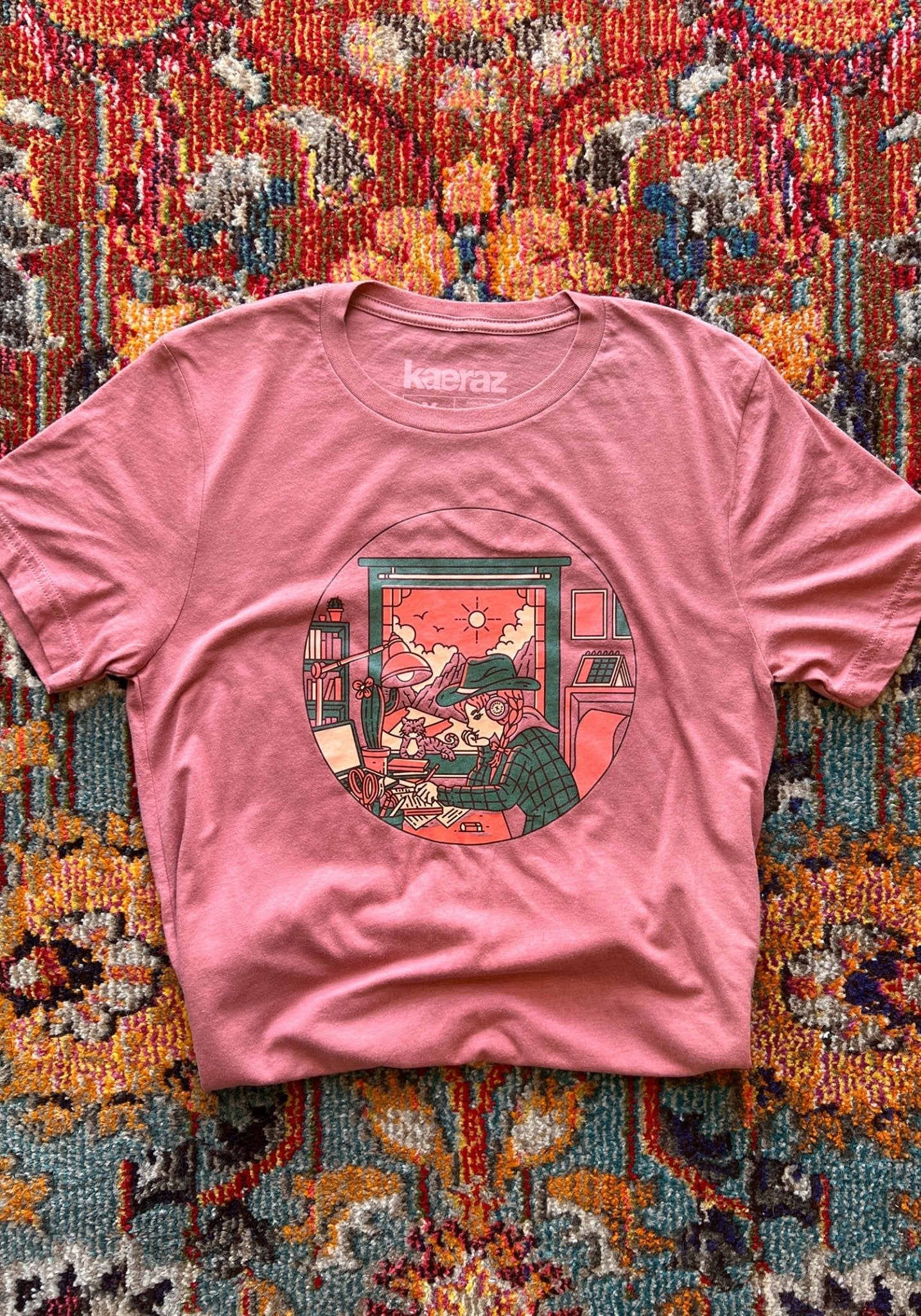 Lofi Cowgirl Tee by kaeraz arizona chill chillin