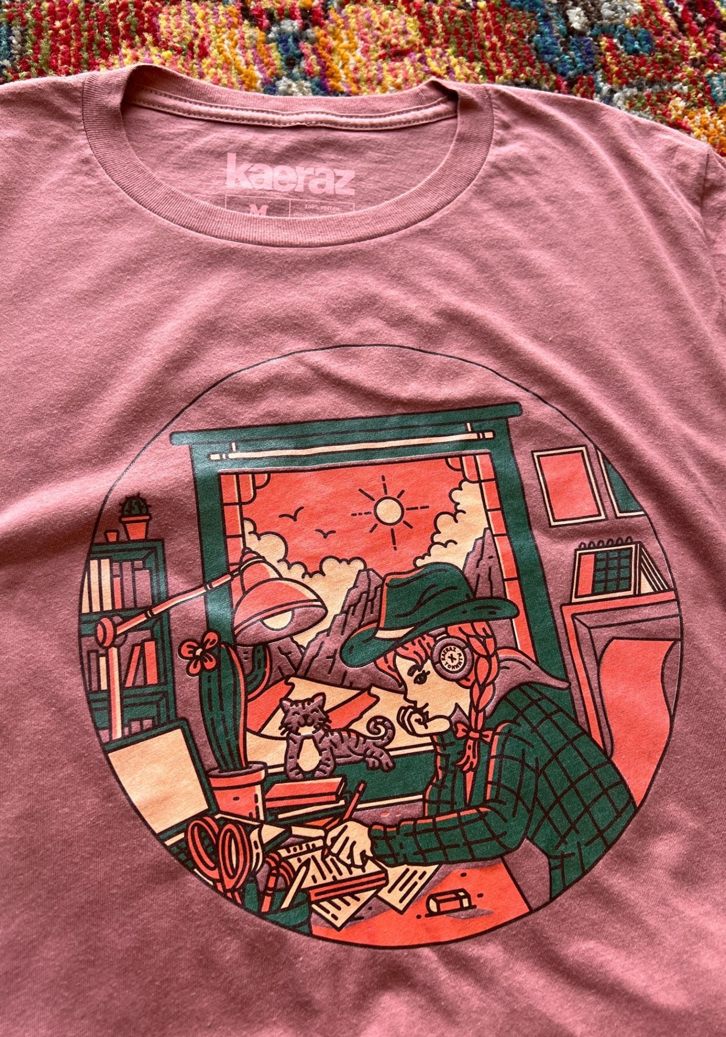 Lofi Cowgirl Tee by kaeraz arizona chill chillin