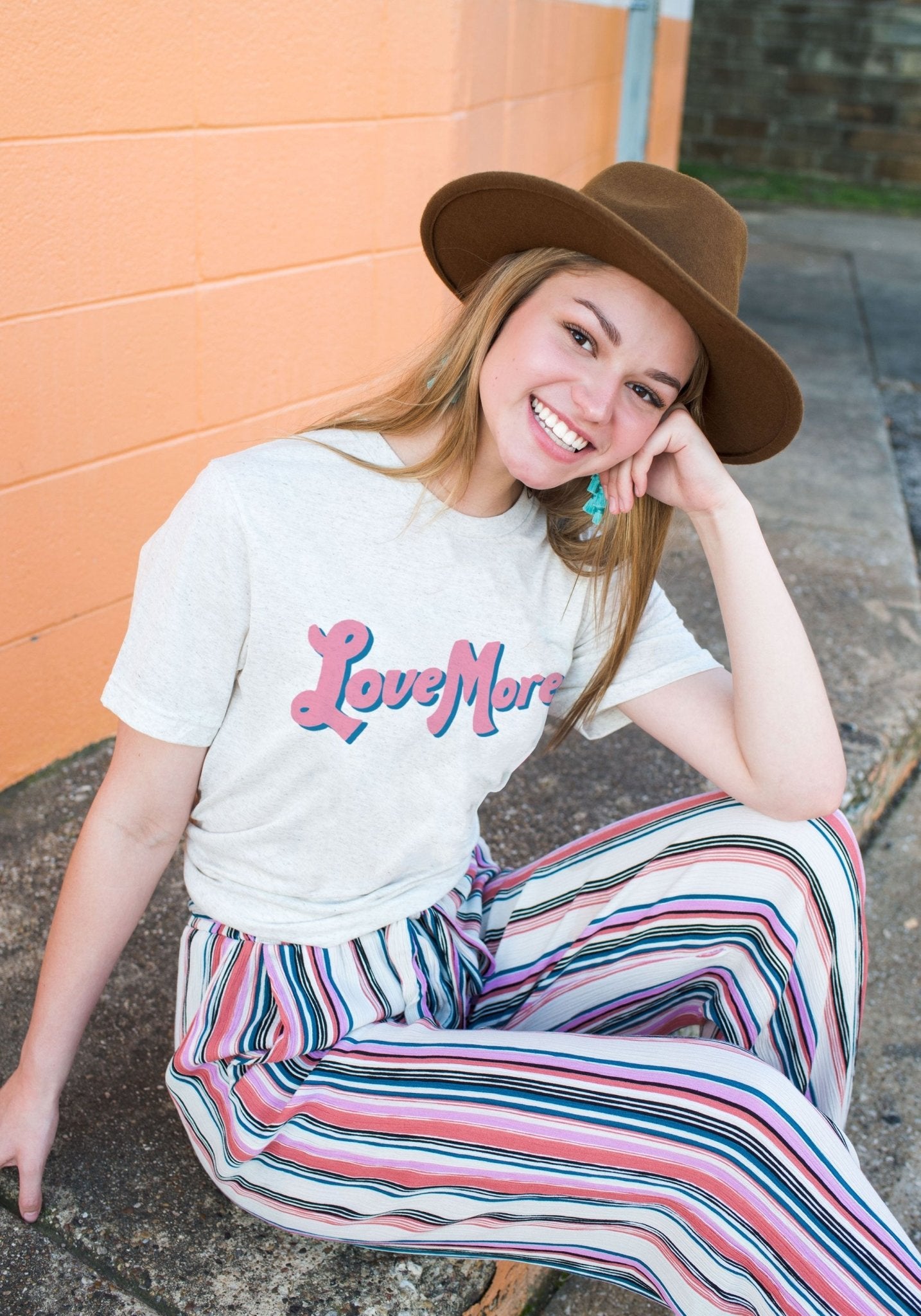 Love More Tee by kaeraz heart hippie love