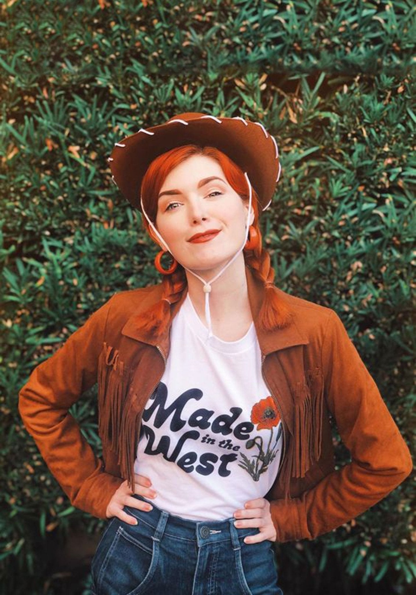 Made in the West Tee by kaeraz arizona botanical illustration california