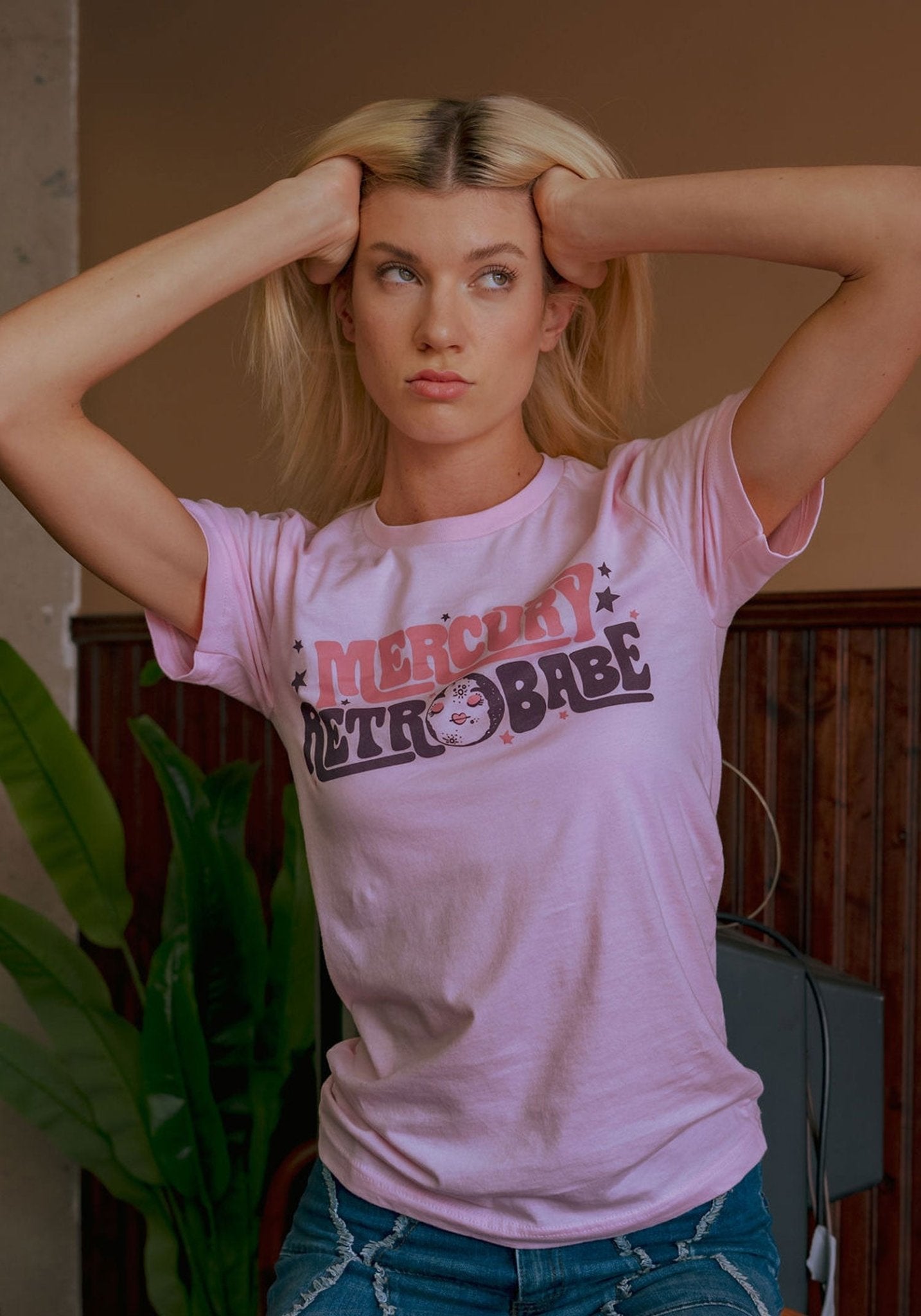 Mercury Retrobabe Tee by kaeraz astrology astrology shirt astrology tee