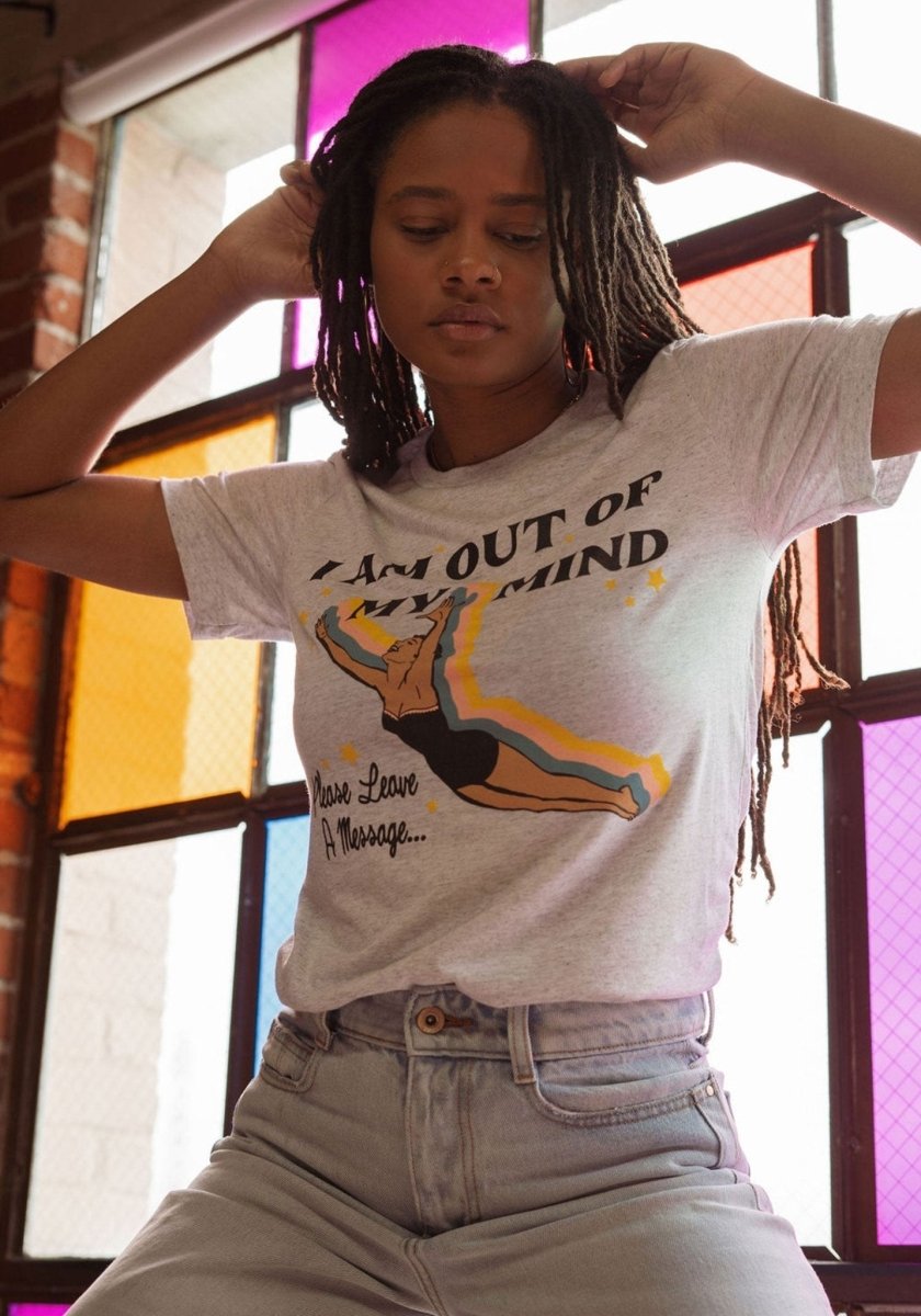 Out Of My Mind Tee by kaeraz | Womens Graphic Tees | 60s 70s Retro