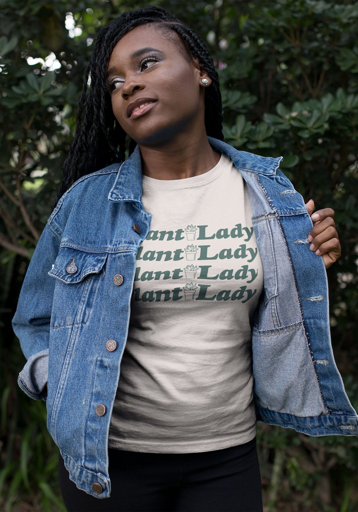 Plant Lady Tee by kaeraz crazy green green thumb