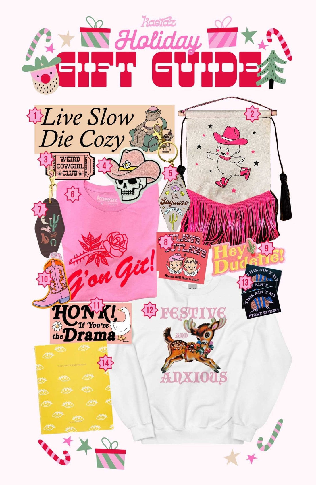 kaeraz Holiday Gift Guide 2023 - kaeraz