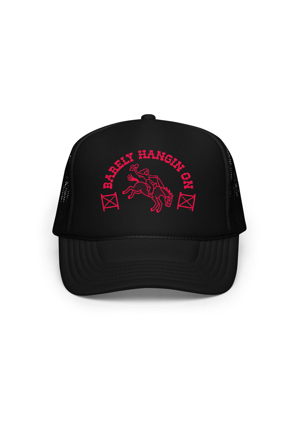 Barely Hangin' On Trucker Hat
