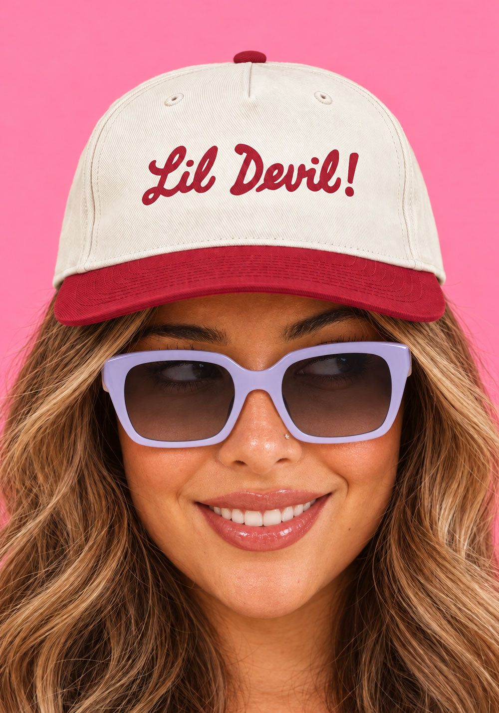 Lil Devil 2-Tone Snapback Hat