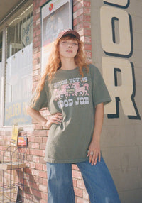 Bitch You're Doing A Good Job Tee by kaeraz flowers horse unicorn
