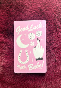 Good Luck Babe Sticker by kaeraz chappell roan good luck babe lucky