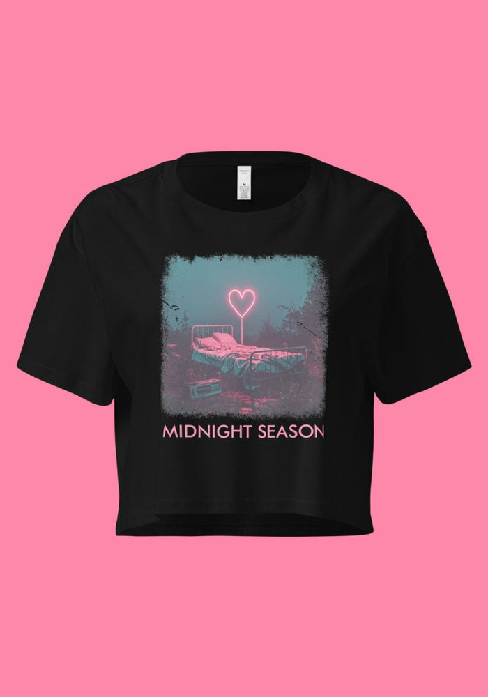 MIDNIGHT SEASON Crop Top by kaeraz band tee midnight season misscalamity
