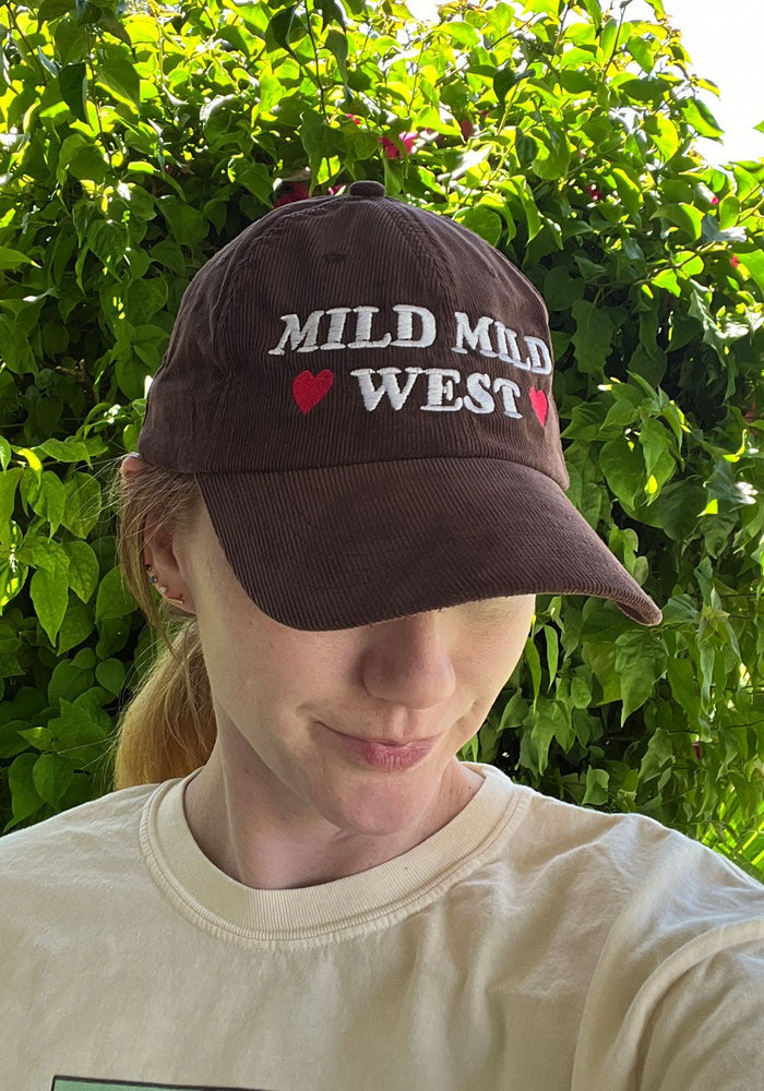 Mild Mild West Corduroy Hat by kaeraz cowgirl heart southwest