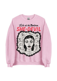 Modern She - Devil Sweatshirt by kaeraz autumn devil fall