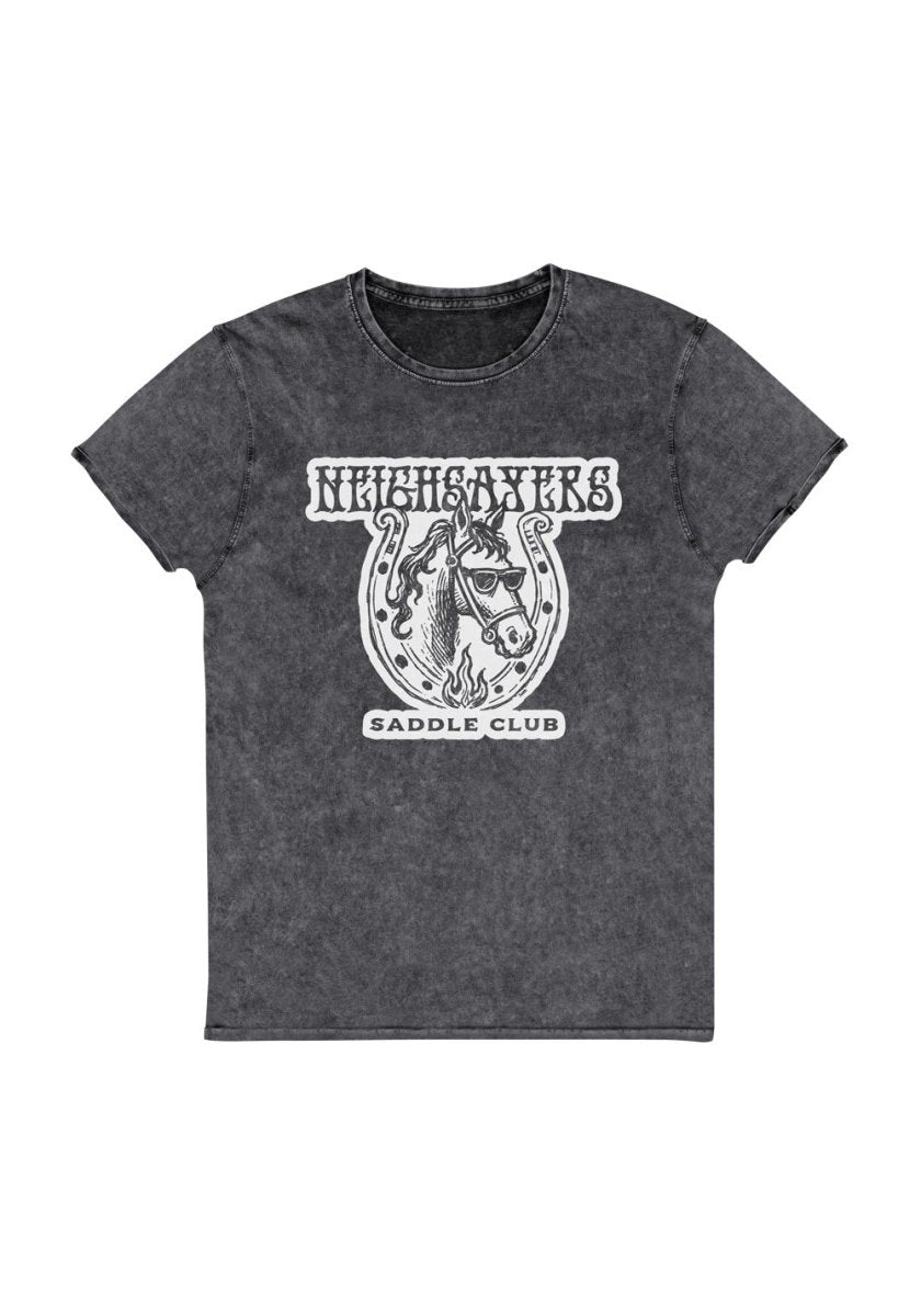 Neighsayers Saddle Club Vintage Wash Tee by kaeraz cowgirl desert horse