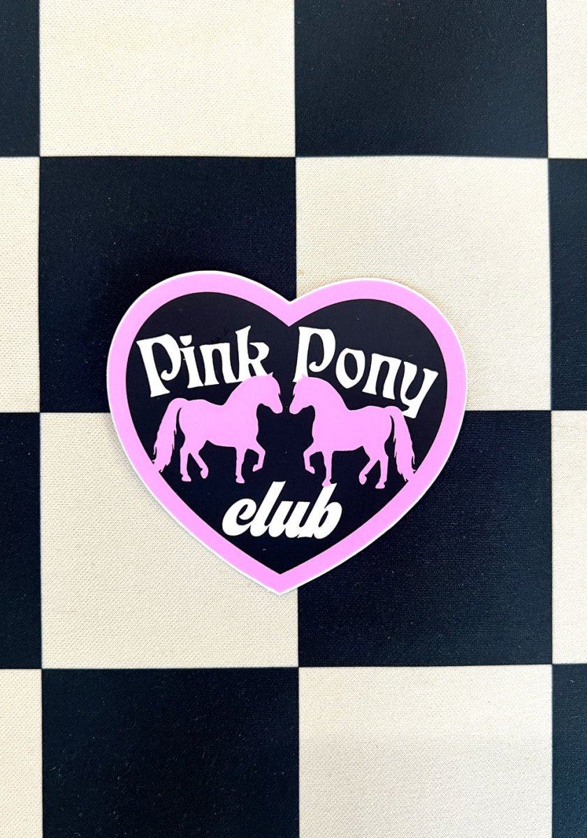 Pink Pony Club Sticker by kaeraz chappell roan lesbian midwest princess