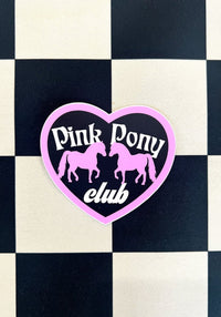 Pink Pony Club Sticker by kaeraz chappell roan lesbian midwest princess