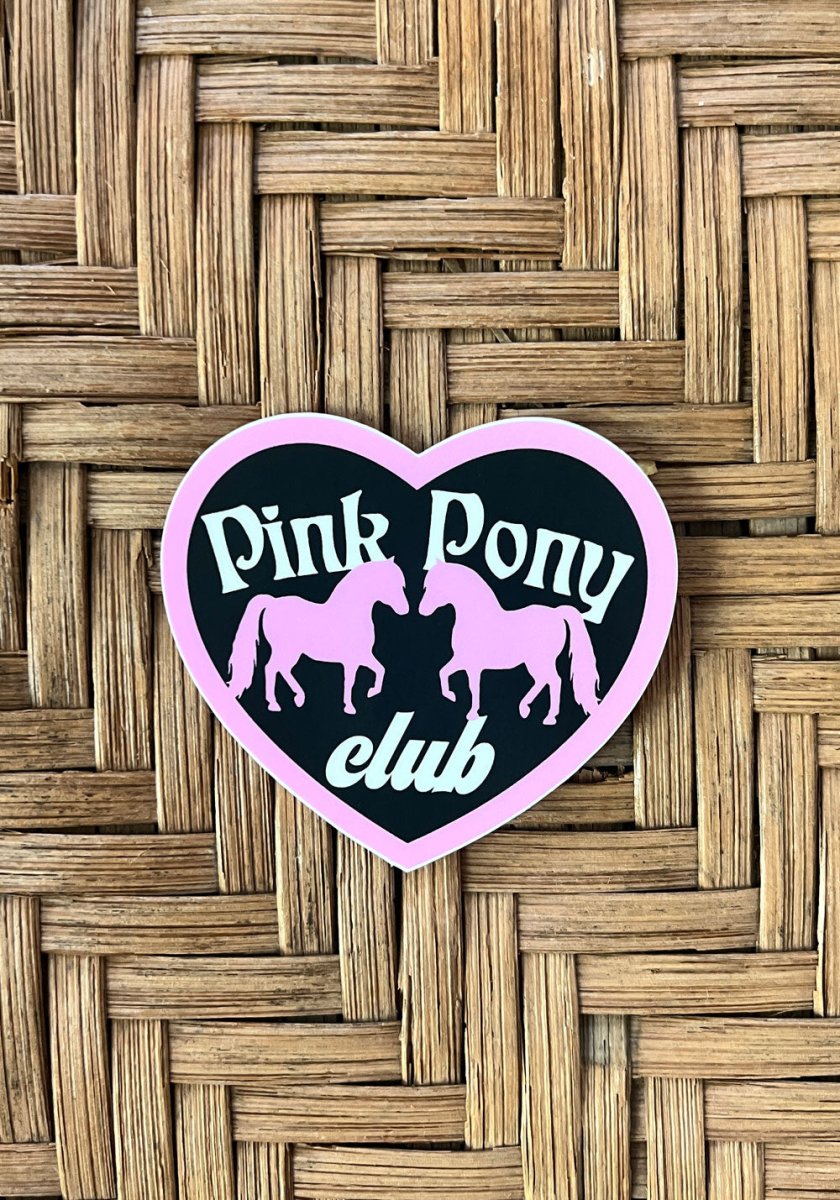 Pink Pony Club Sticker by kaeraz chappell roan lesbian midwest princess