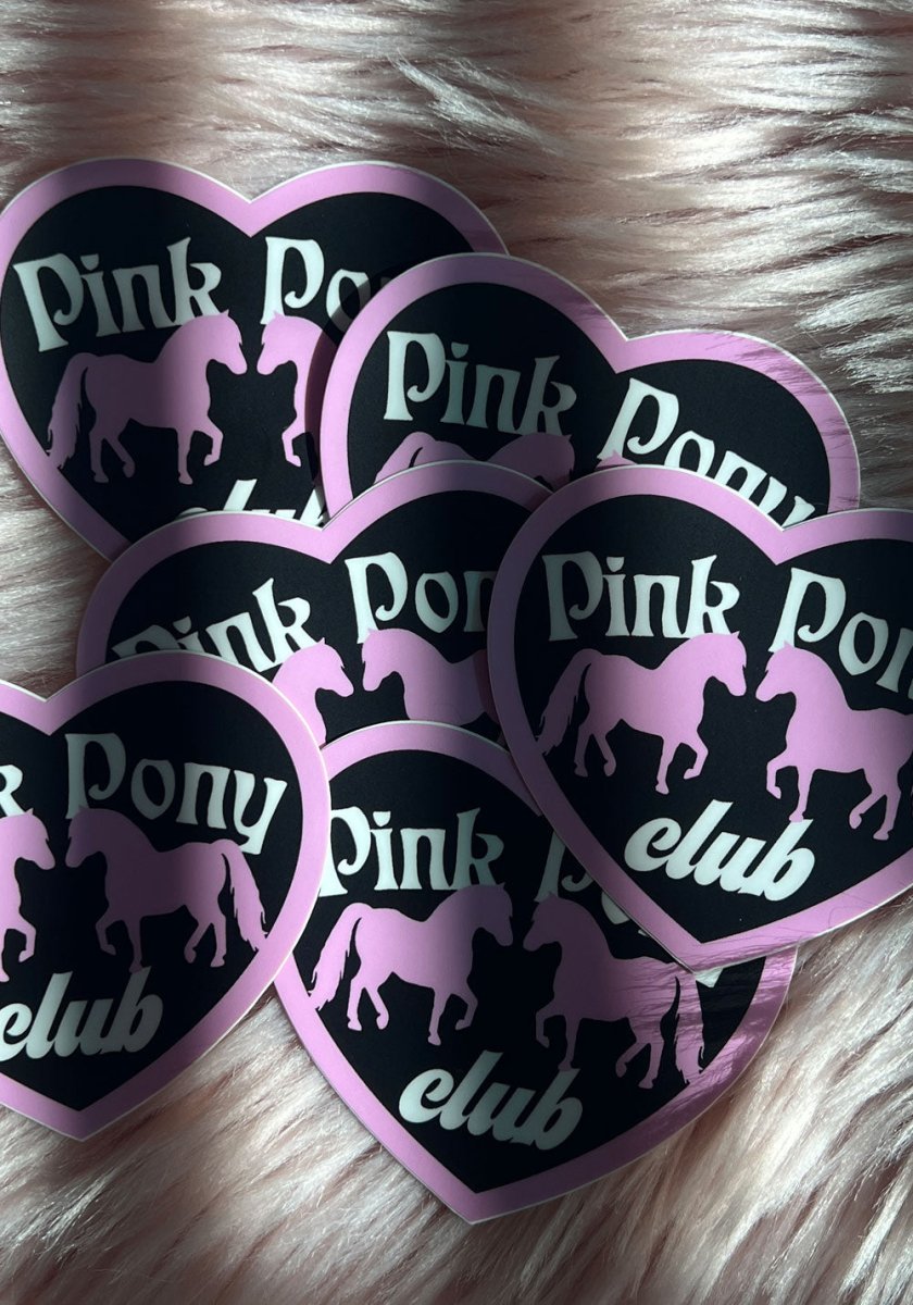 Pink Pony Club Sticker by kaeraz chappell roan lesbian midwest princess