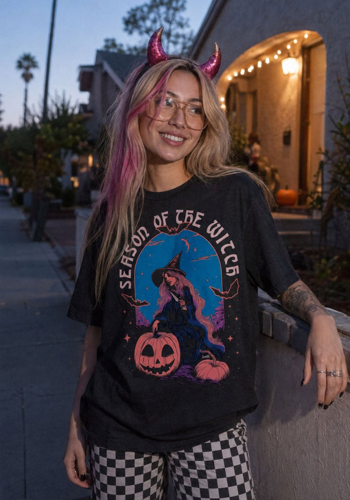 Season of the Witch Tee by kaeraz 1960s Donovan halloween