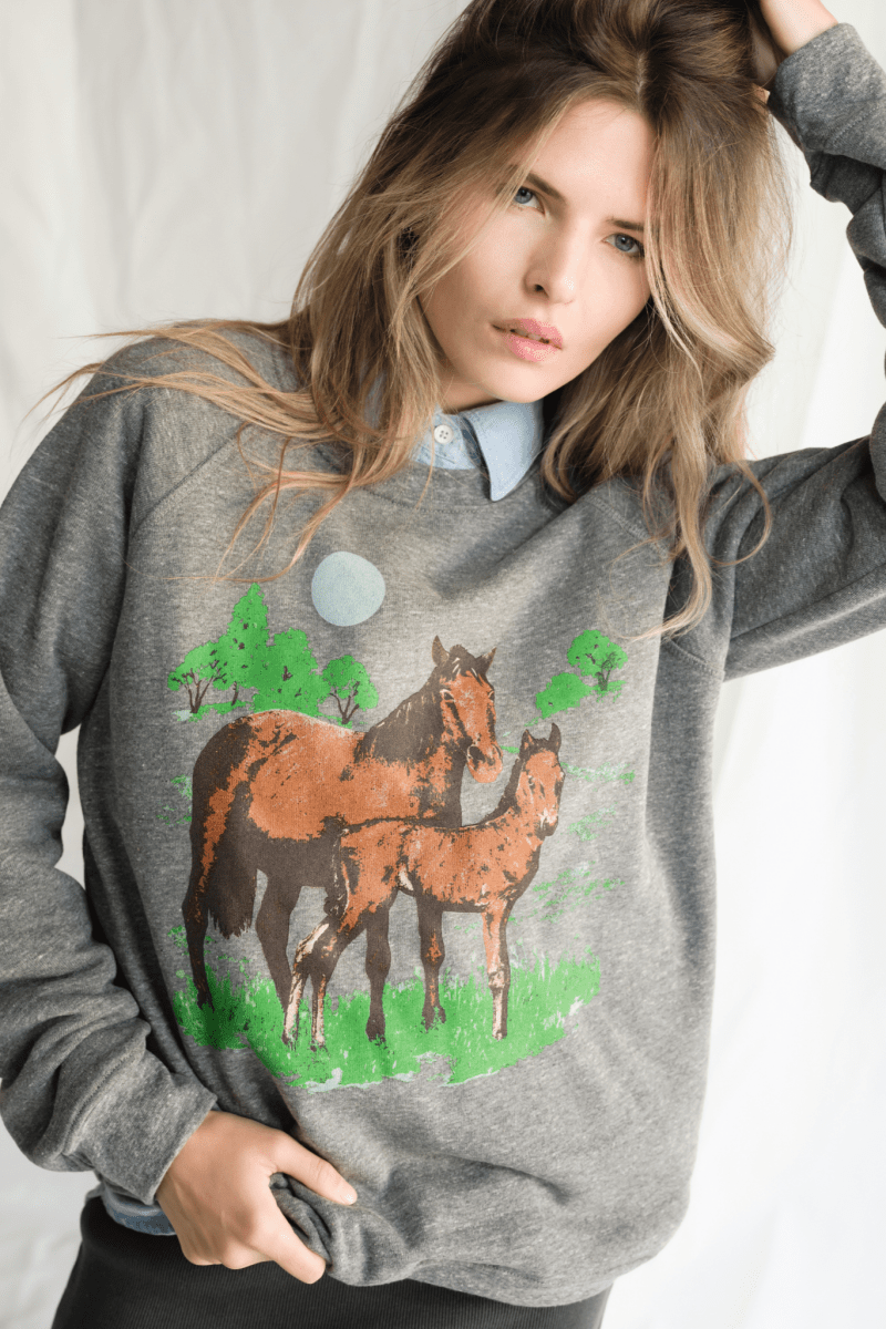 Stallion Fleece Sweatshirt by People of Leisure People of Leisure Shopify Collective