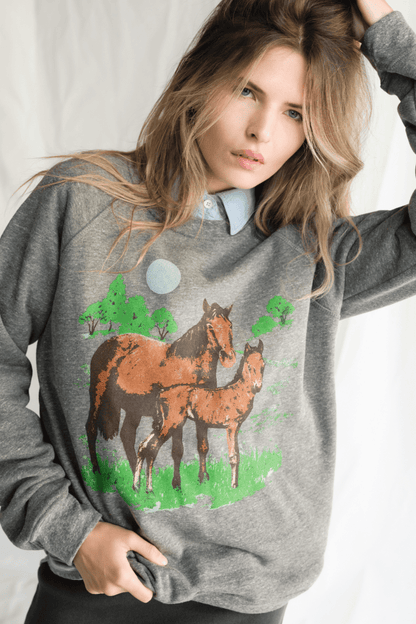 Stallion Fleece Sweatshirt by People of Leisure People of Leisure Shopify Collective