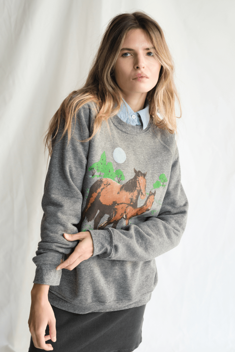 Stallion Fleece Sweatshirt by People of Leisure People of Leisure Shopify Collective