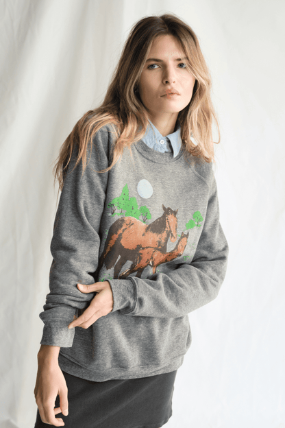 Stallion Fleece Sweatshirt by People of Leisure People of Leisure Shopify Collective