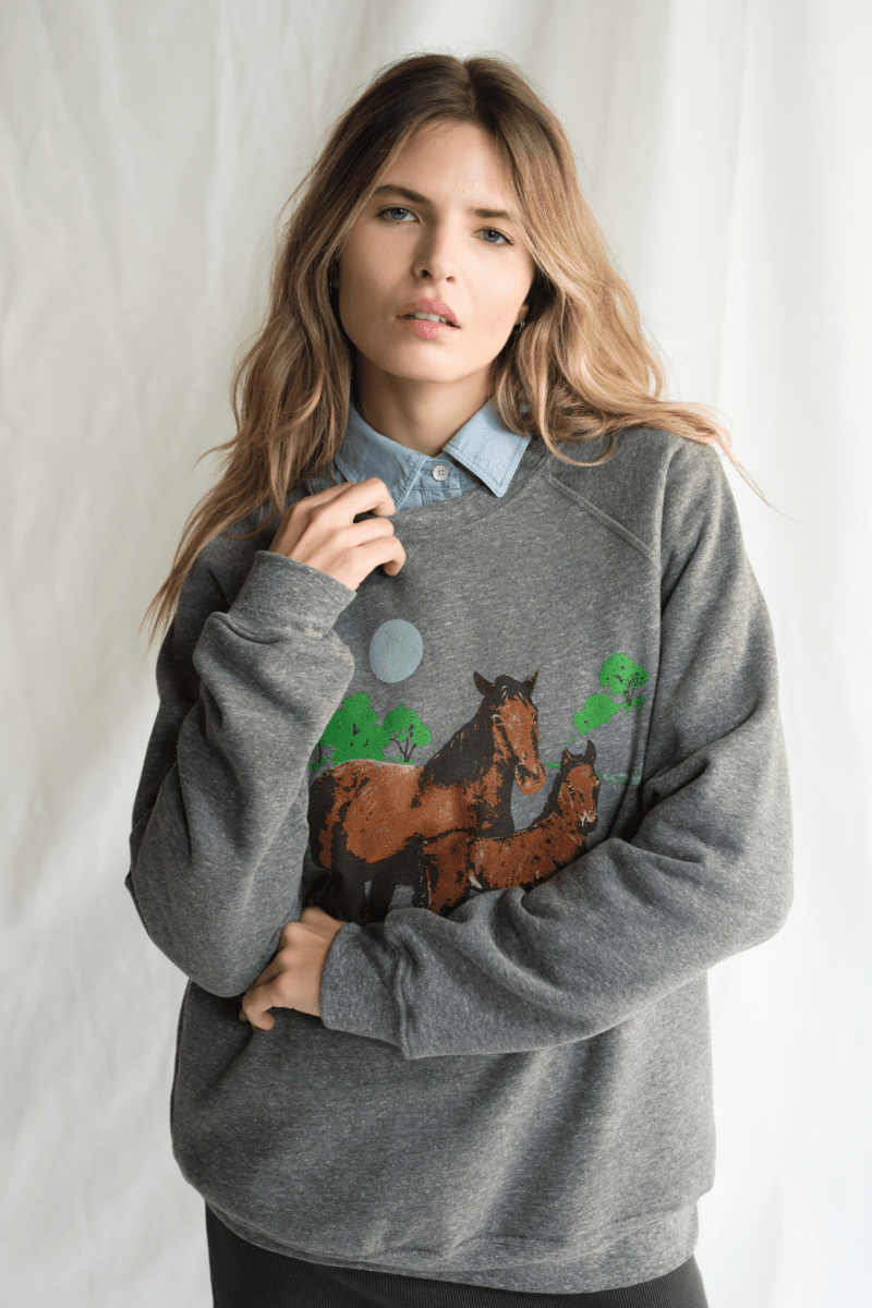 Stallion Fleece Sweatshirt by People of Leisure People of Leisure Shopify Collective
