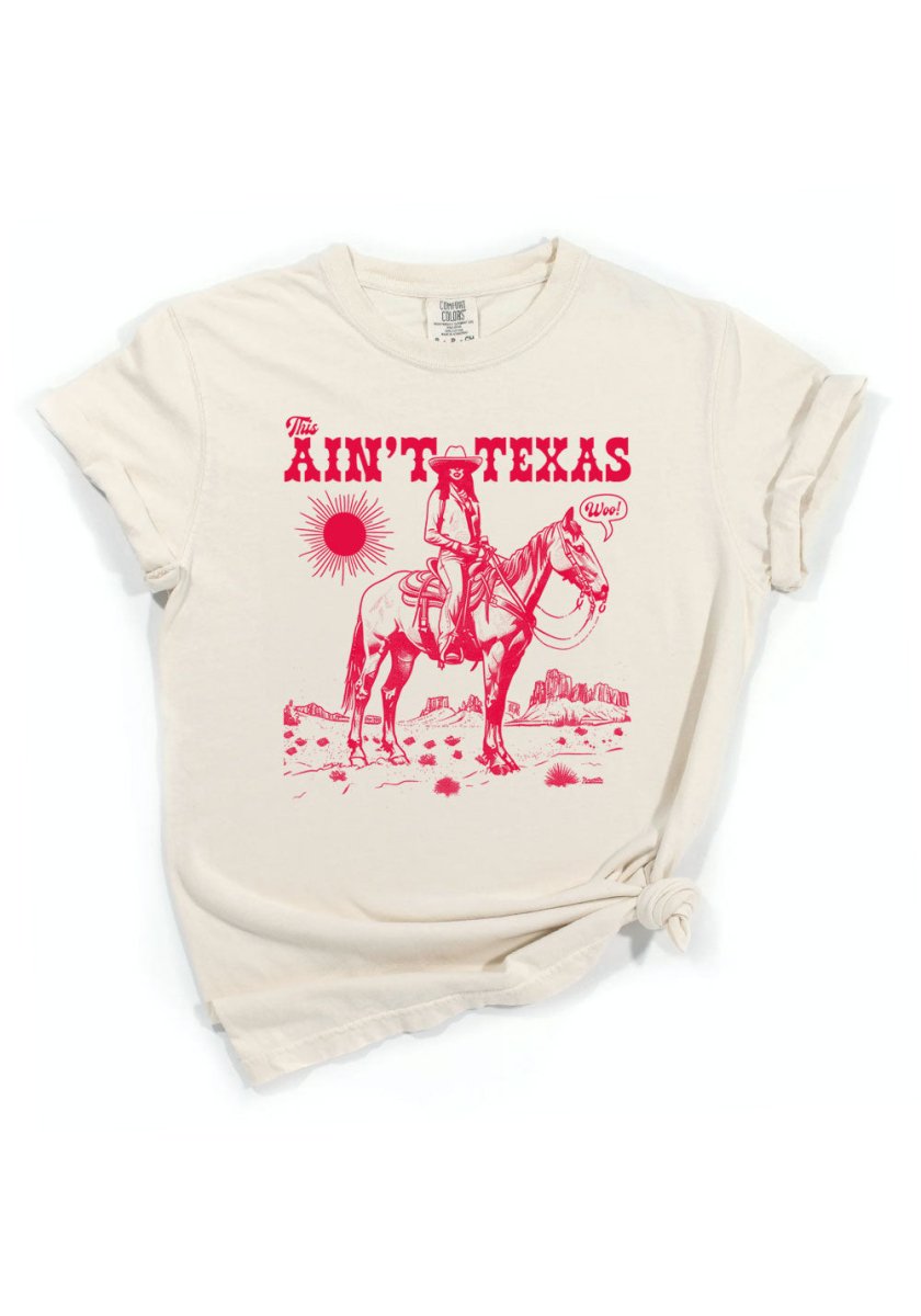 This Ain't Texas Tee by kaeraz Beyoncé country cowgirl