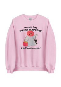 Weird and Spooky Sweatshirt by kaeraz black cat halloween october