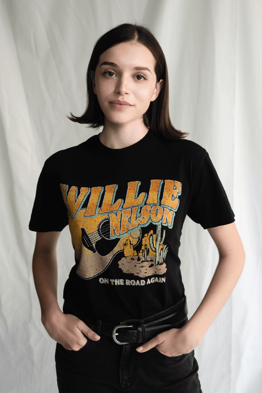 Willie Nelson "LIKE A BAND O' GYPSIES" Tee by People of Leisure People of Leisure Shopify Collective