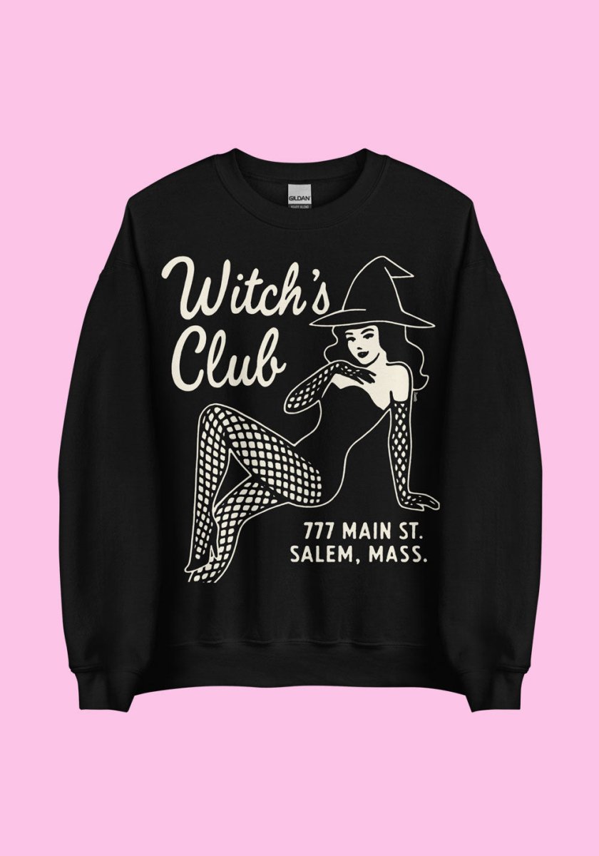 Witch's Club Salem Sweatshirt by kaeraz autumn fall october