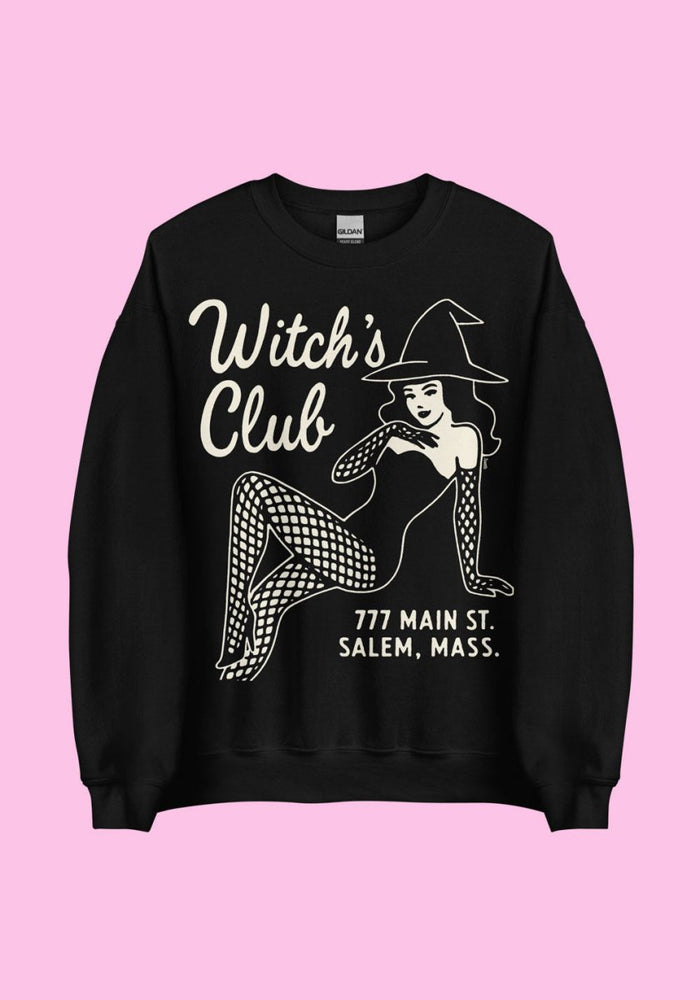 Witch's Club Salem Sweatshirt by kaeraz autumn fall october