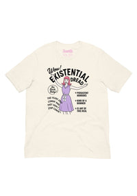 Wow Existential Dread Tee - Dark Humor Shirt by kaeraz dark humor funny tshirt millennial