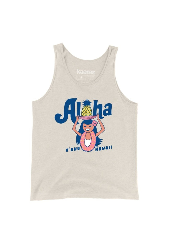 Aloha Oahu Tank Top by kaeraz aloha beach hawaii