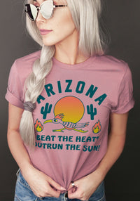 Arizona Beat The Heat Roadrunner Tee by kaeraz
