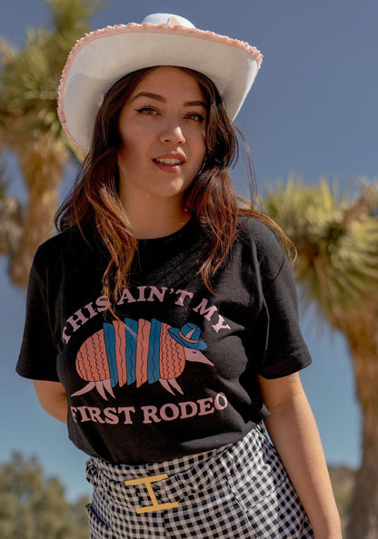 Armadillo Rodeo Tee by kaeraz animal armadillo austin