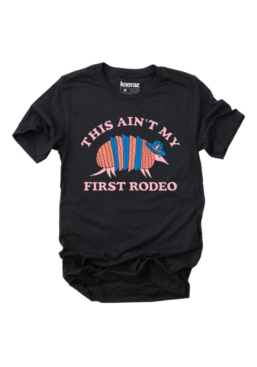 Armadillo Rodeo Tee by kaeraz animal armadillo austin