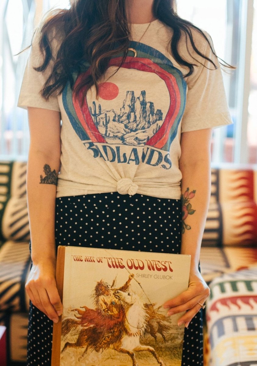 Badlands Tee by kaeraz arizona california cowgirl tee