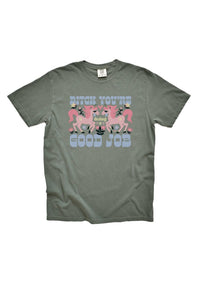 Bitch You're Doing A Good Job Tee by kaeraz flowers horse unicorn