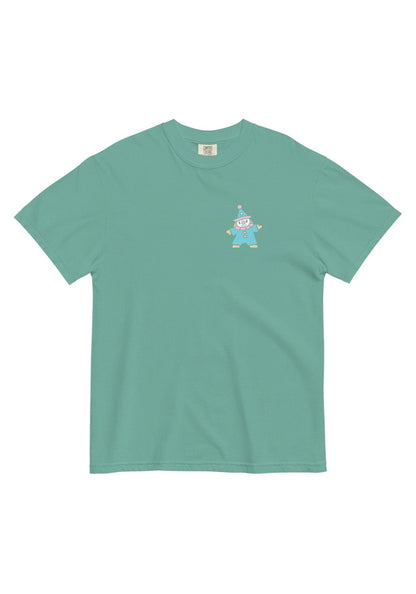 Born To Clown Club Pigment Dyed Tee by kaeraz clown funny seafoam